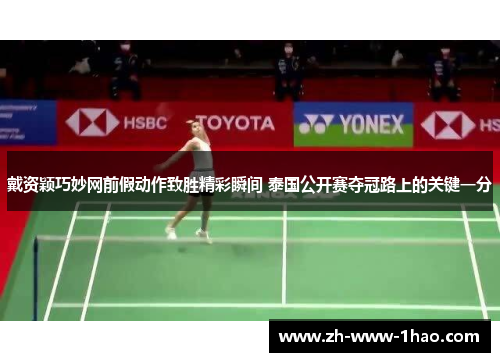 戴资颖巧妙网前假动作致胜精彩瞬间 泰国公开赛夺冠路上的关键一分